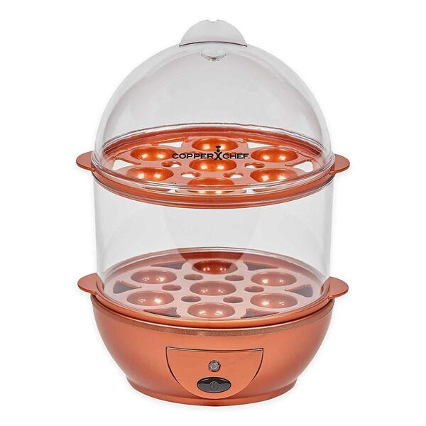 Copper Chef Perfect Egg Maker - Make Up To 14 Eggs 6 Different Ways - As Seen On Tv