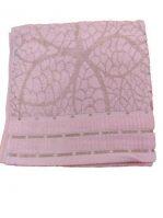 Cotton Light Pink 400 Gsm Gold Bathtowel