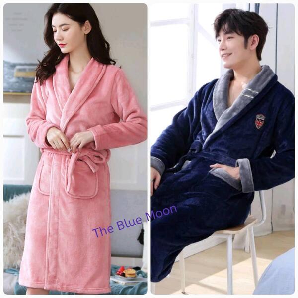 Couples Robe Leisurewear Pajamas Bathrobe