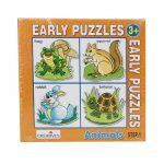 Creatives Early Puzzles Animals Step-1