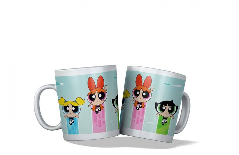 Cute Powerpuff Girl Printed Mug I Local Print I Tea Mug