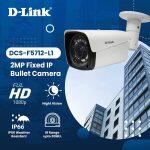D-Link 2MP Fixed IP Bullet Camera - DCS-F5712-L1