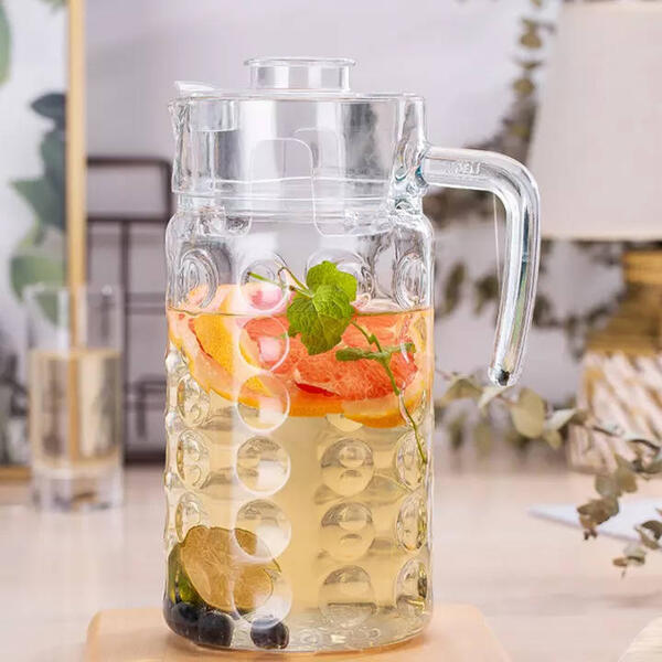 Deli 1.85 L Glass Pitcher With A Cap