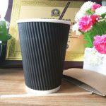 Detpak Double Wall Coffee Cup  With Lid 250ml Pack Of 100pcs