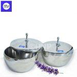 DeviDayal Exclusive  Double Wall Vacuum  Curry Bowl With Stainless ( 1 Liter Capacity )Steel LId