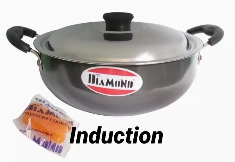 Diamond Black Induction Kadai 260 MM