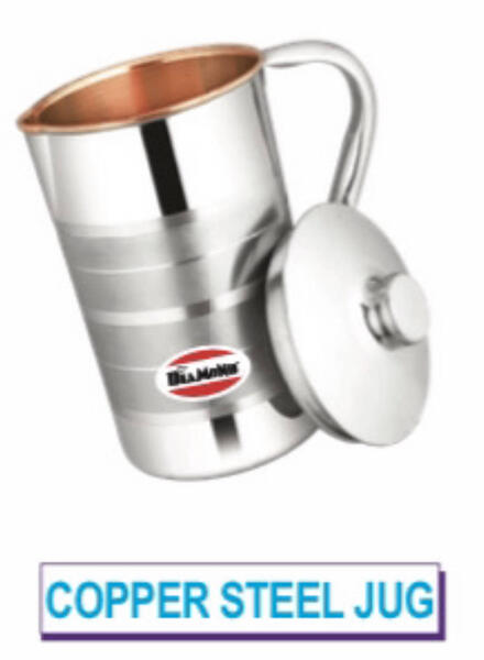 Diamond Copper Steel Jug - No 6