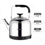 Diamond Electric Kettle 6 Lits