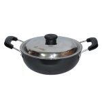 Diamond Hard Anodized Karahi-200mm