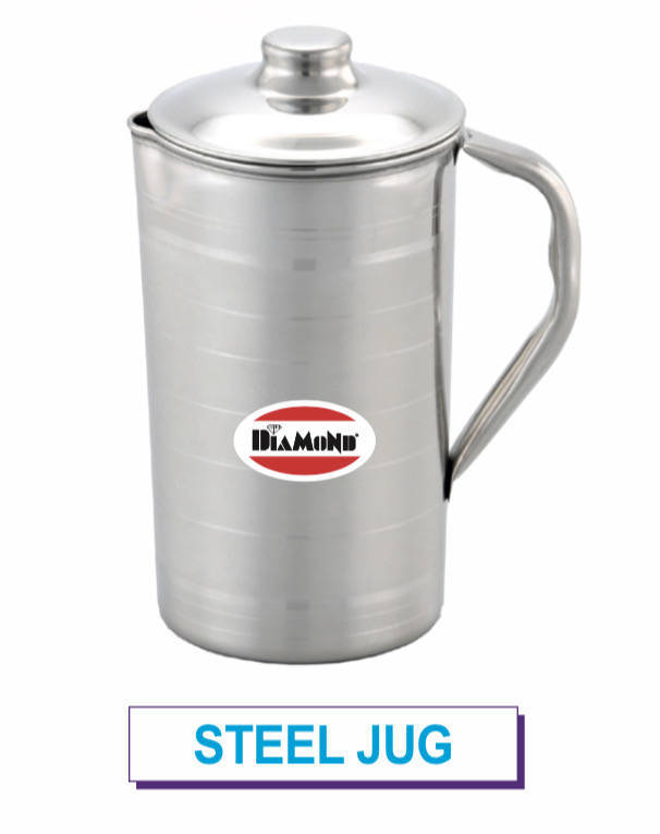 Diamond Stainless Steel Jug - No 4