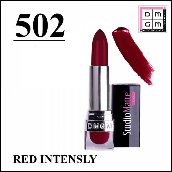 DMGM Studio Matte Lip Color - 502 Red Intensly (5g)