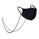 EG Black Crystals Designer Mask Holder