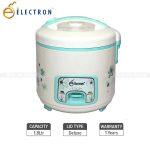 Electron  Elc-4048 1.8L Capacity Rice Cooker - (White/Blue)