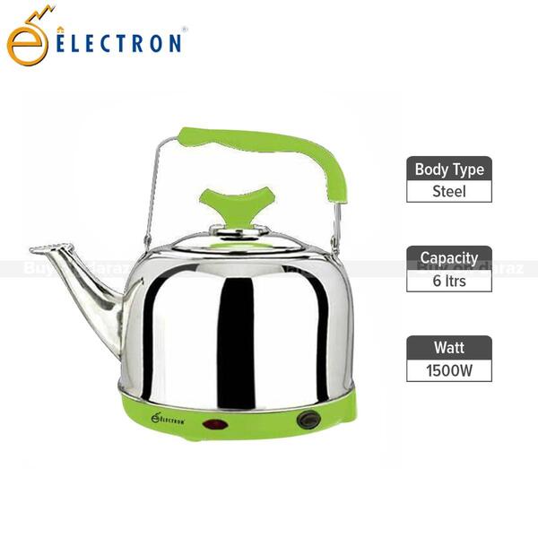 Electron Whistle Electric Kettle 6L (Colour Assorted)