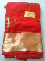 Embroidery Silk Saree