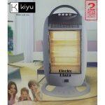 EP KIYU KY303 1200W 3 Rod Premium Halogen Heater With Two Years Warranty