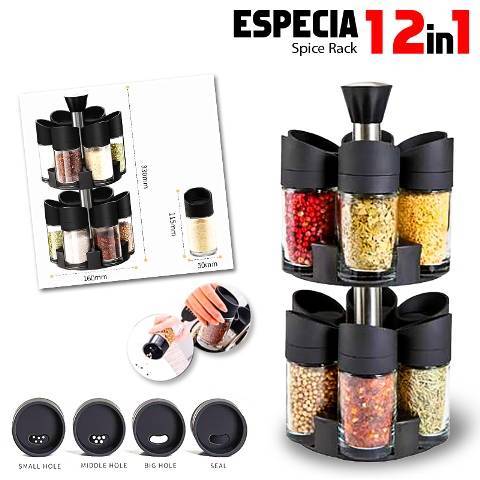 Especia 12 in 1 Spice Rack