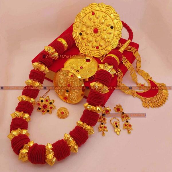 Ethical Limbu Kantha Necklace Set For Women