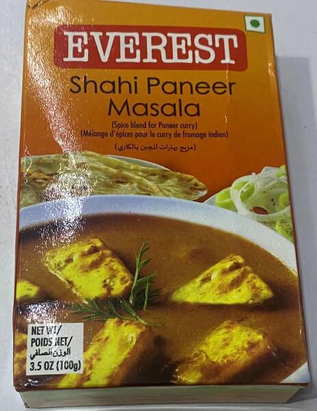 Everest Shahi Paneer Masala 100 Gm Packet