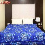 Fancy Vela Stitched Double Bed Quilt