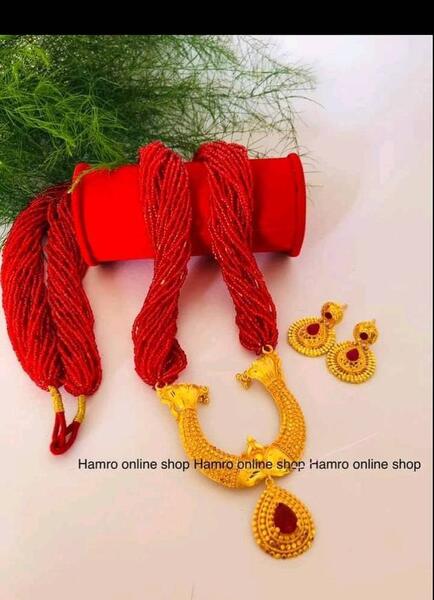 Fish Potey Panchadhatu Tilahari For Women