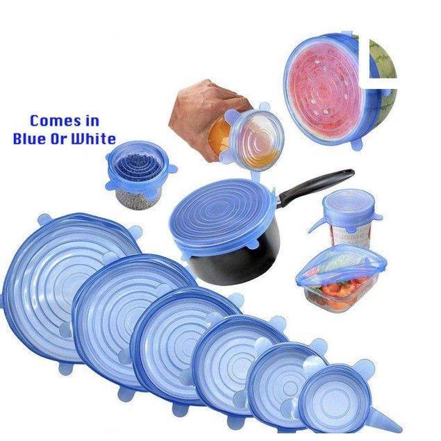 Food Storage Cover Reusable Silicon