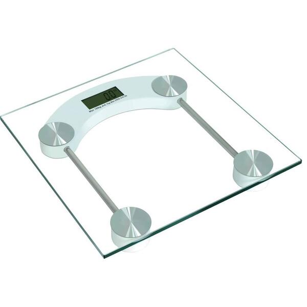 Glass Digital Bathroom Scale Weighing Scale LCD Electronic Glass Scale ...