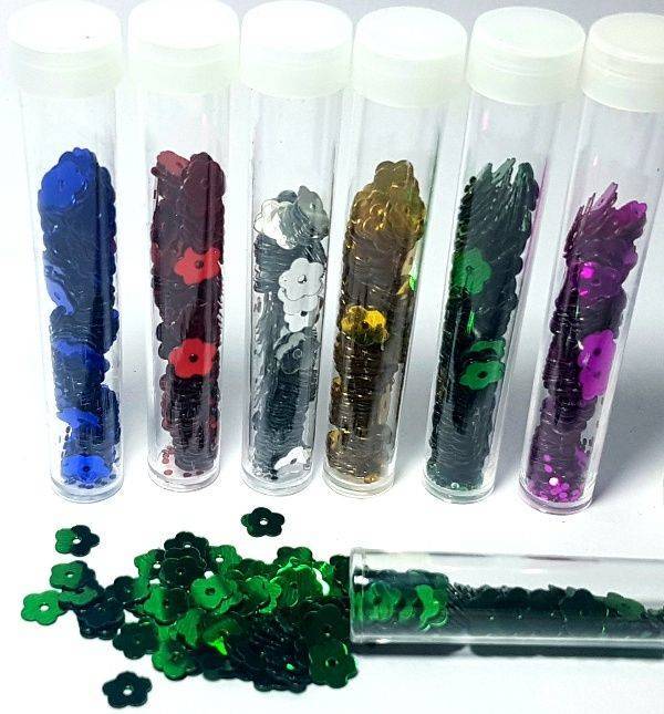 Glitter Shape (3g) 12 Tubes