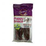Gnawlers Lamb Flavour Twist Stick Puppy Snacks-80g