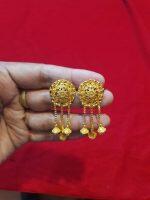 gold plated eartops