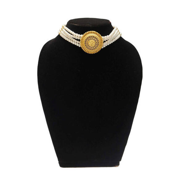Gold Plated Pearn Chokkar For Women