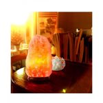 Hand Crafted Himalayan Natural Crystal Rock Salt Lamp 3 -4 Kg With Electric Cord. / By Shophill