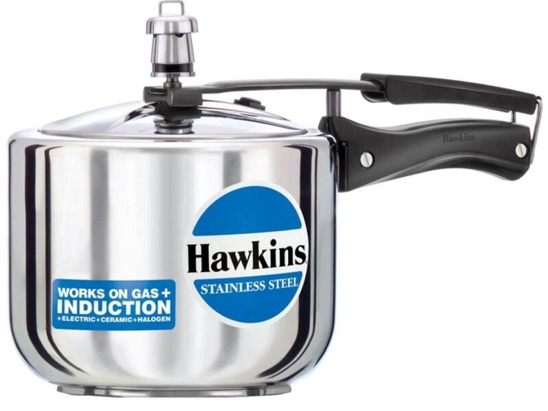 Hawkins Steel Induction 5 lits Pressure Cooker