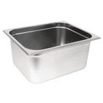 Heavy Duty Stainless Steel Gastronorm 1/2 Pan 150Mm