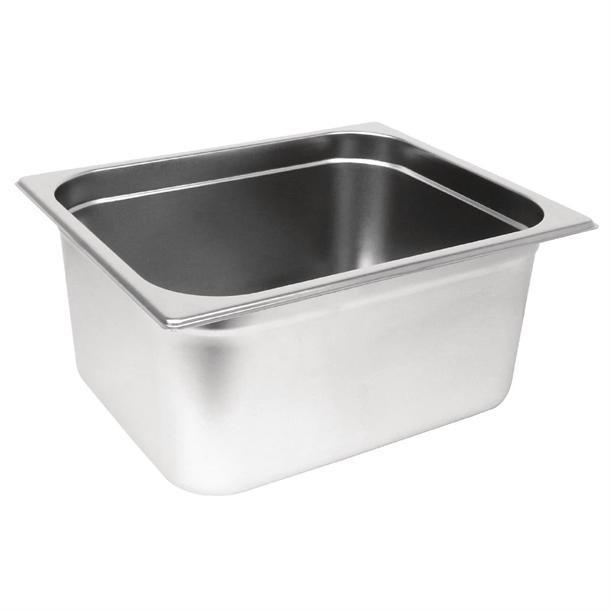 Heavy Duty Stainless Steel Gastronorm 1/2 Pan 150Mm