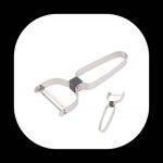 Heavy Stainless steel Potato Peeler : Easy to peel out vegetables and fruits
