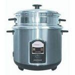 Home Glory Steel Rice Cooker 1.8 Lits