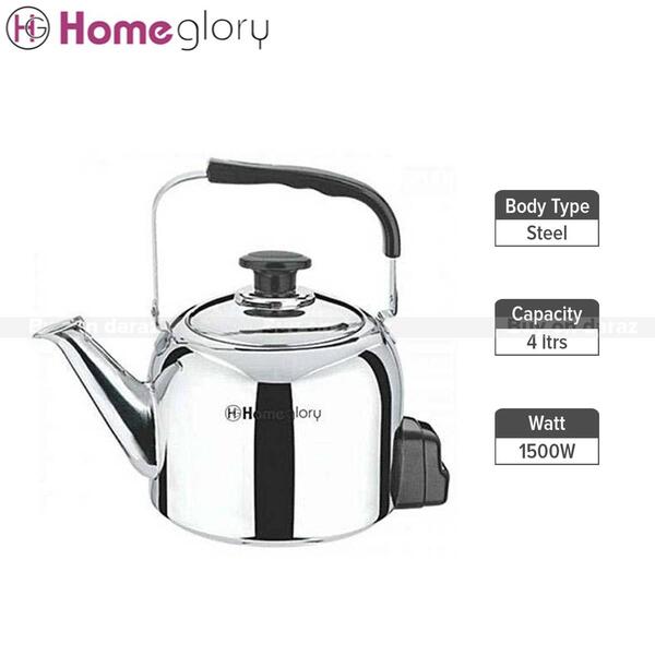 Homeglory Hg-401Kr Electric Kettle - 4Ltr