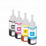 Ink For Epson  L360  L220  L380  L365 Inkjet Printer Set of 4 Color