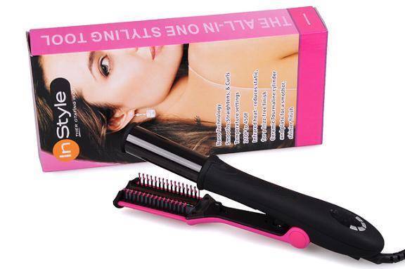 Instyler for curly and straight hair