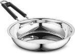 KAIZEN Stainless Steel Frying Pan Thick and Heavy- 24cm