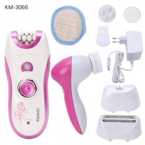 Kemei Km - 3066 Rechargeable Multifunctional Epilator