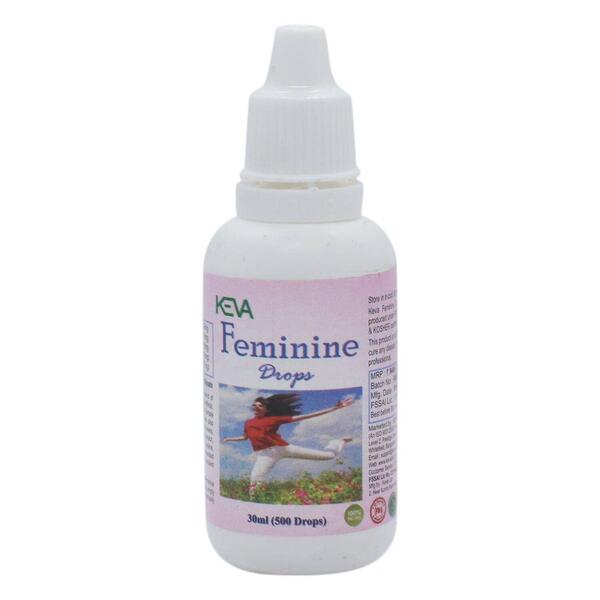 Keva Feminine Drops,Net Wt.: 30 Ml (500 Drops)