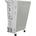 Khaitan Oil Filled Heater 9 Fins With Fan KA2209  2400 Watts
