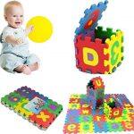 Kids 36 Piece Alphabet And Numeric Play Mat Set