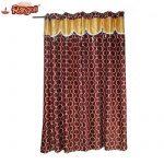 Kuruvi Tissue Embroidered Curtain In Dupain Crussed Silk Material – (48 X 78 Inches)