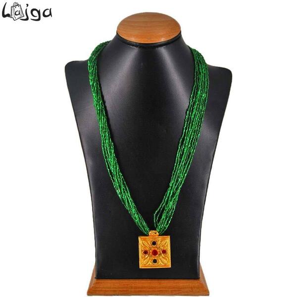 Lajga Crystal Small Jantar Necklace For Women