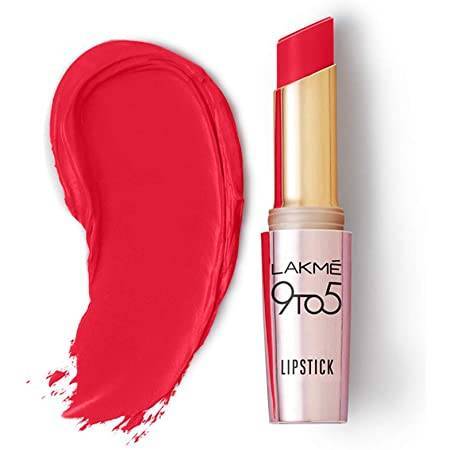 Lakme 9 To 5 Primer With Matte Lip Color - MR1 Red Letter