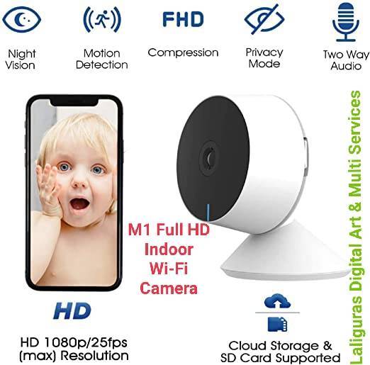 Laxihub M1 Full HD Wireless Indoor Wi-Fi CCTV Camera