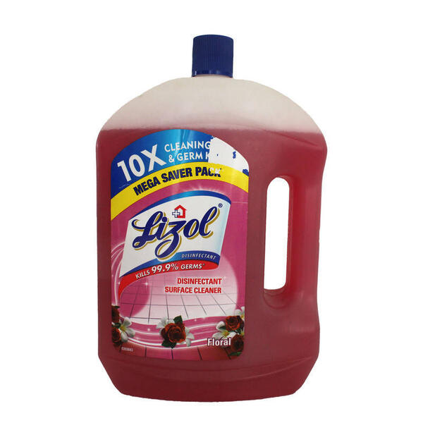 Lizol Disinfectant Surface & Floor Cleaner Liquid, Floral 2Ltr